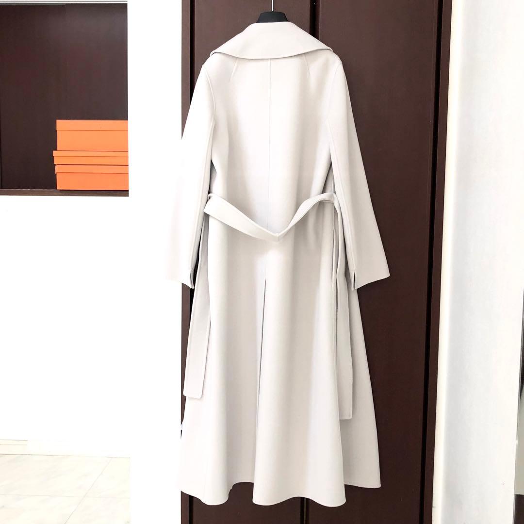 新品タグ付【'S MAX MARA】42PLODOクチートアマーノパールグレー