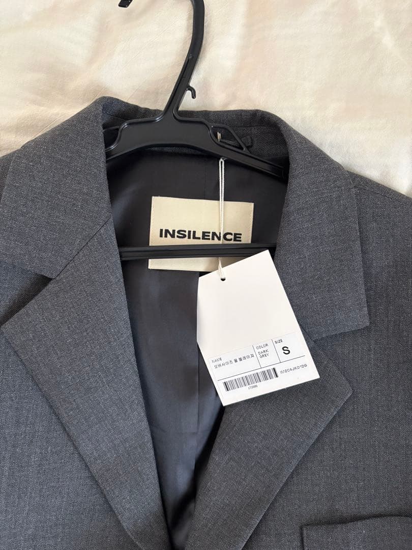 msy_a.0515 INSILENCE オーバーサイズウールブレザー