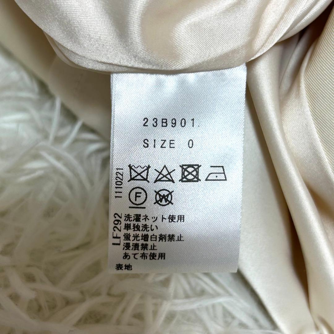 未使用級✨チェスティ23年モデル ビッグカラー 刺繍 ロングトレンチコート