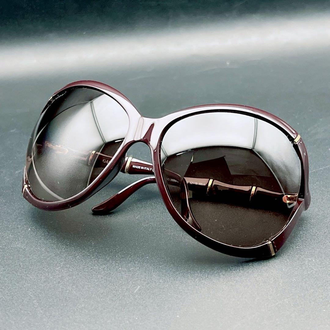 小物 GUCCI archive bamboo sunglasses y2k
