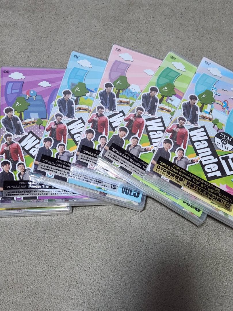 『2PM&2AM Wander Trip』 全6巻セット
