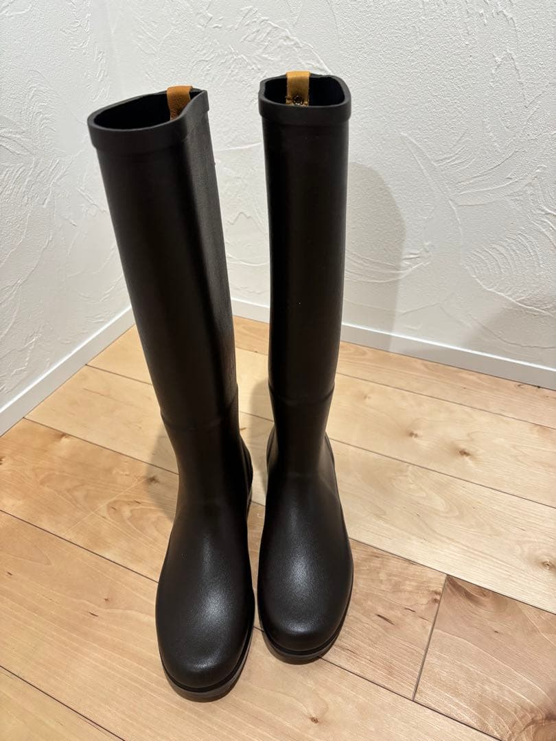 AIGLE ダークブラウン　長靴