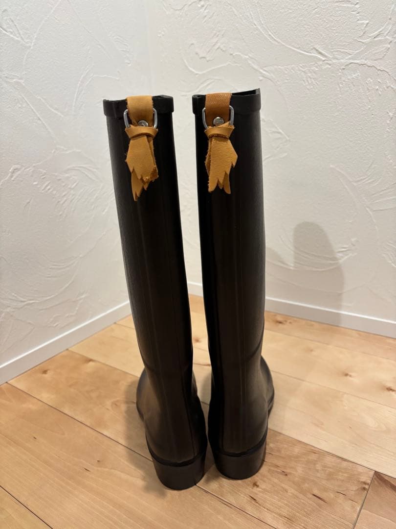 AIGLE ダークブラウン　長靴