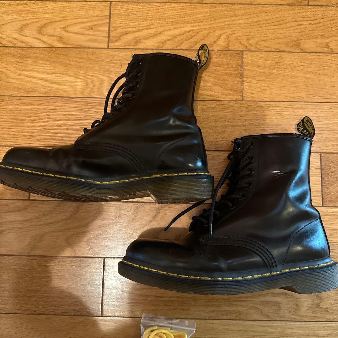Dr. Martens UK6 8ホール　ブーツ　ブラック