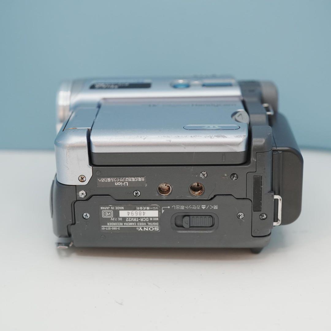 SONY handycam DCRTRV22 ビデオカメラ a4006