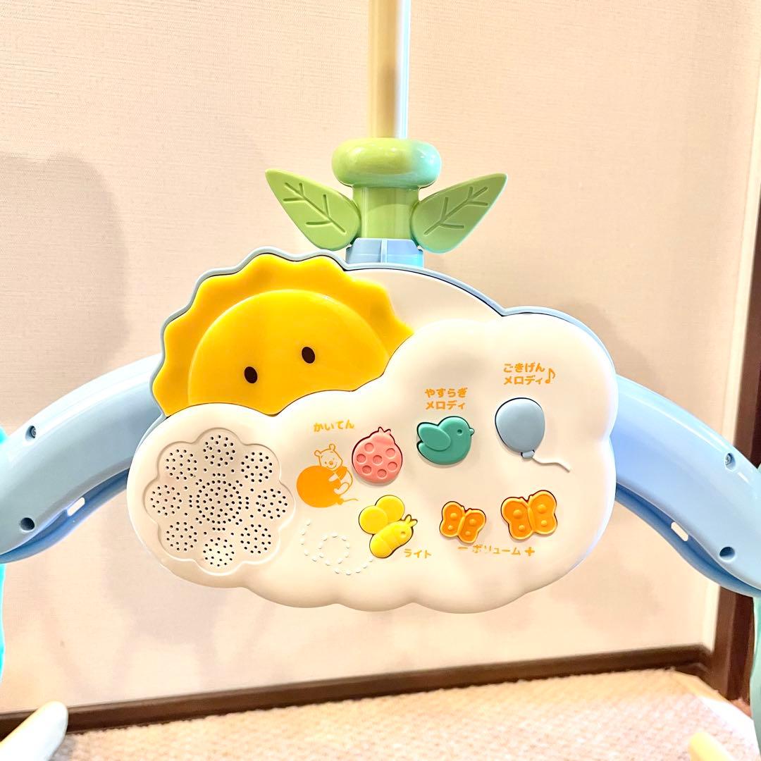 【美品】くまのプーさん ジムにへんしん プーメリー えらべる回転6WAY