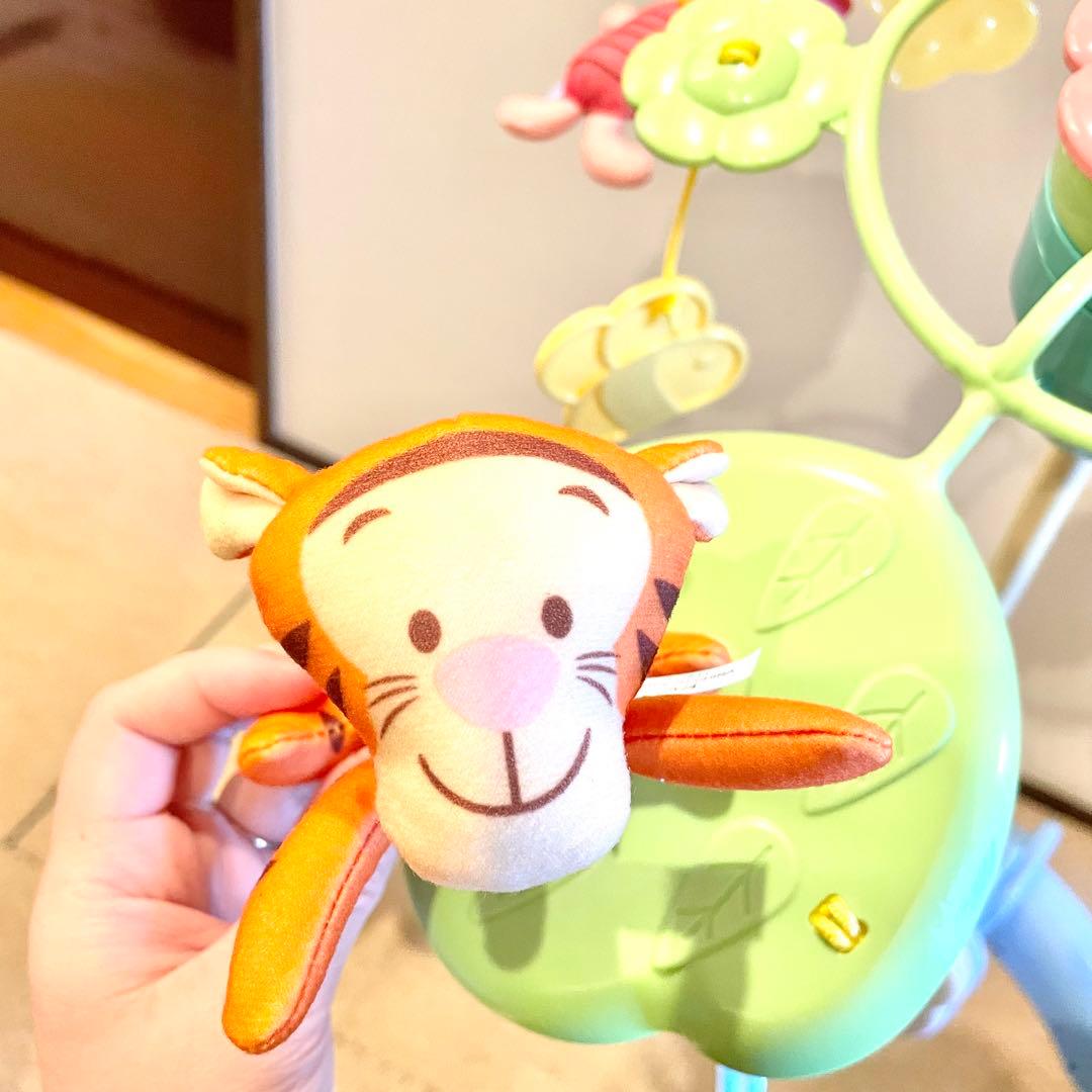 【美品】くまのプーさん ジムにへんしん プーメリー えらべる回転6WAY