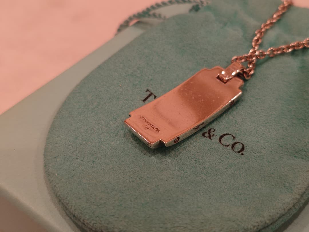 Tiffany & Co. シルバー メトロポリス ペンダントネックレス