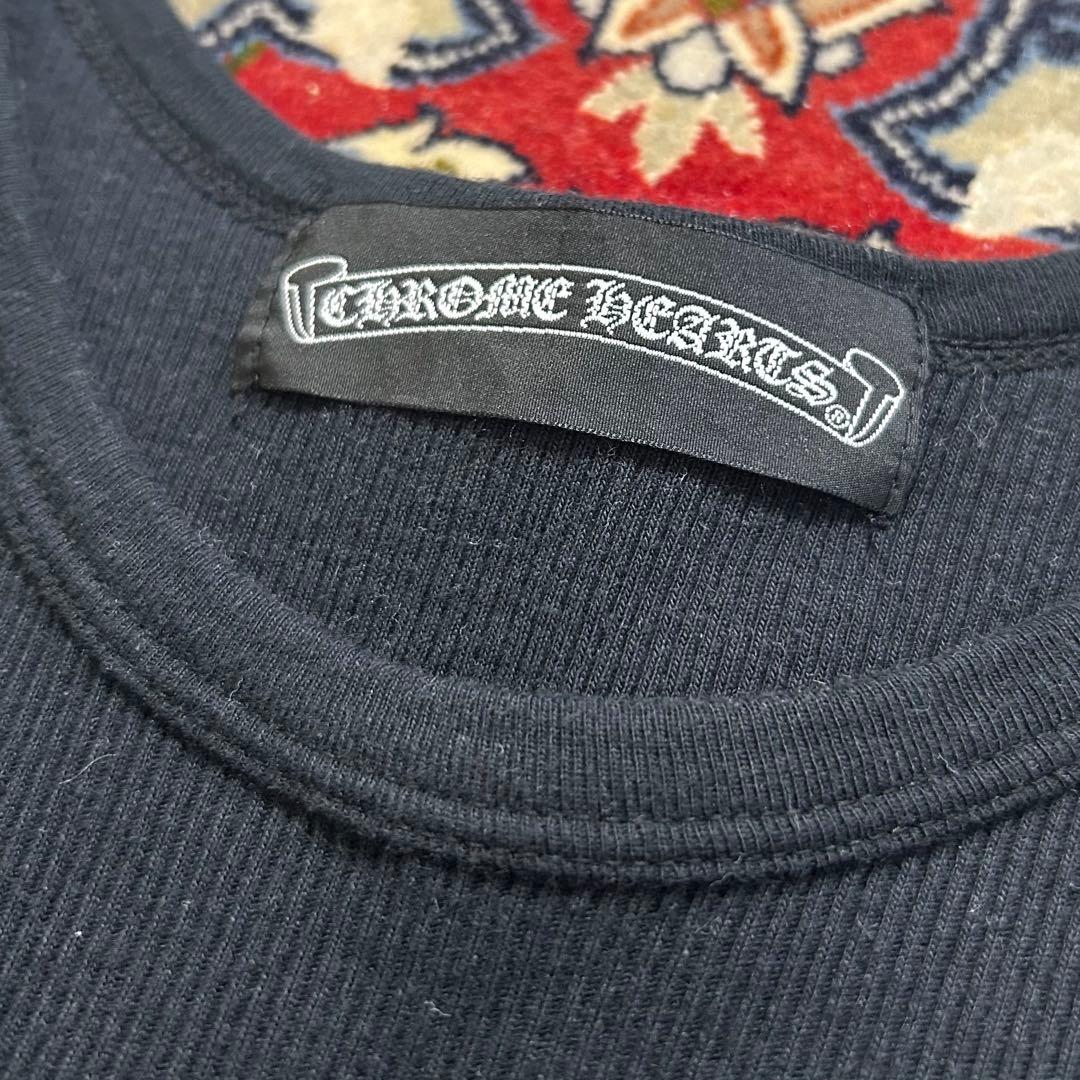 Chrome Hearts クロムハーツ ブラック タンクトップ 無地 S