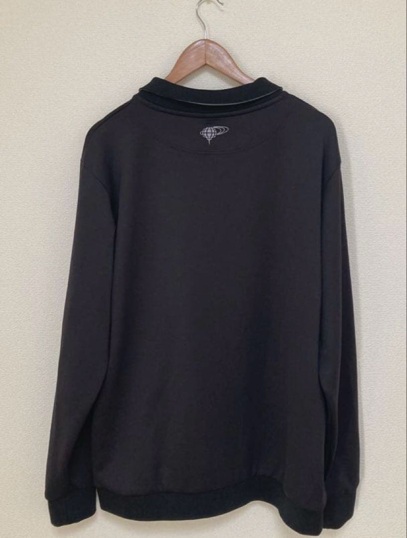 BEAMS GOLF XL ロゴ 襟付きダンボールプルオーバー