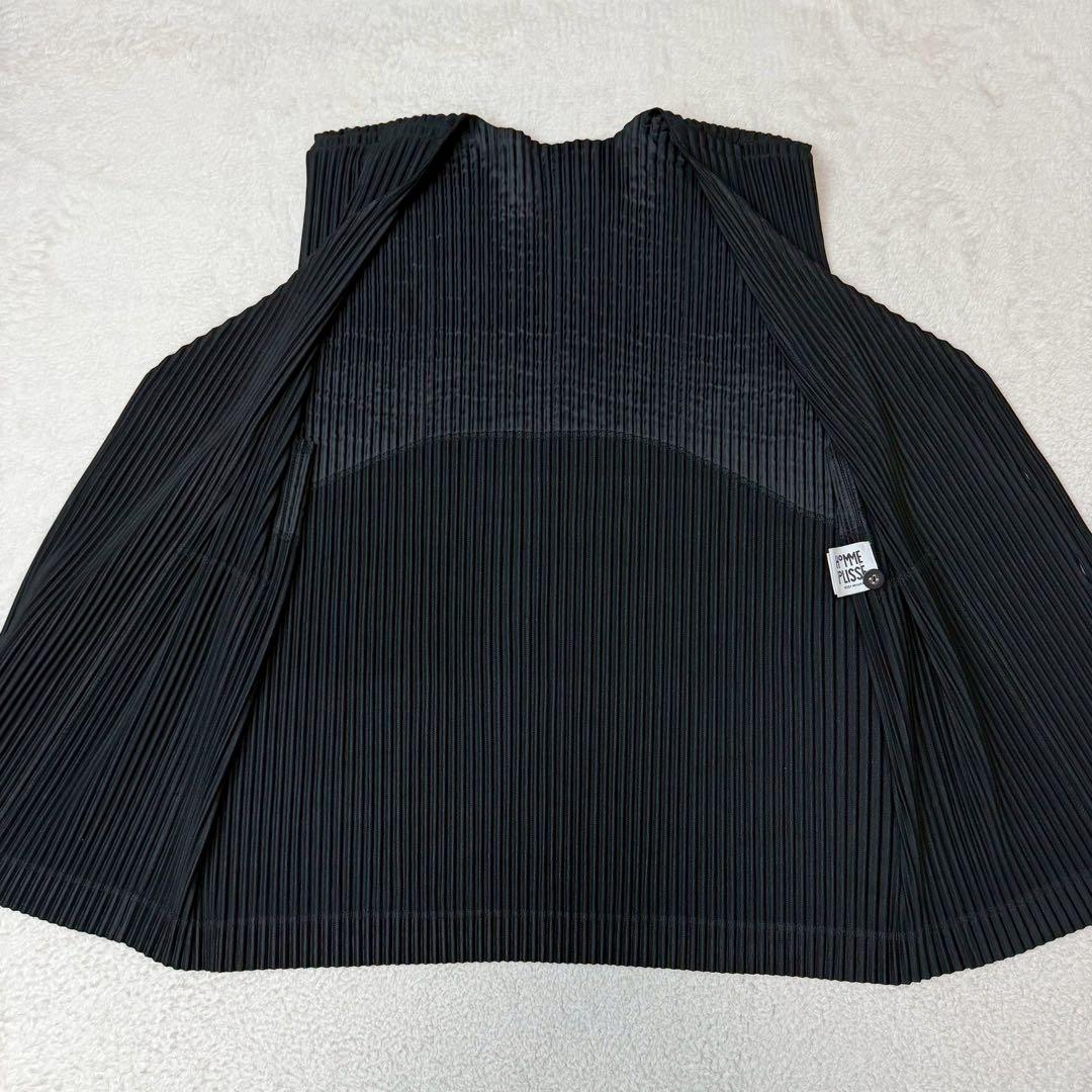 HOMME PLISSÉ ISSEY MIYAKE プリーツベスト　Lサイズ相当