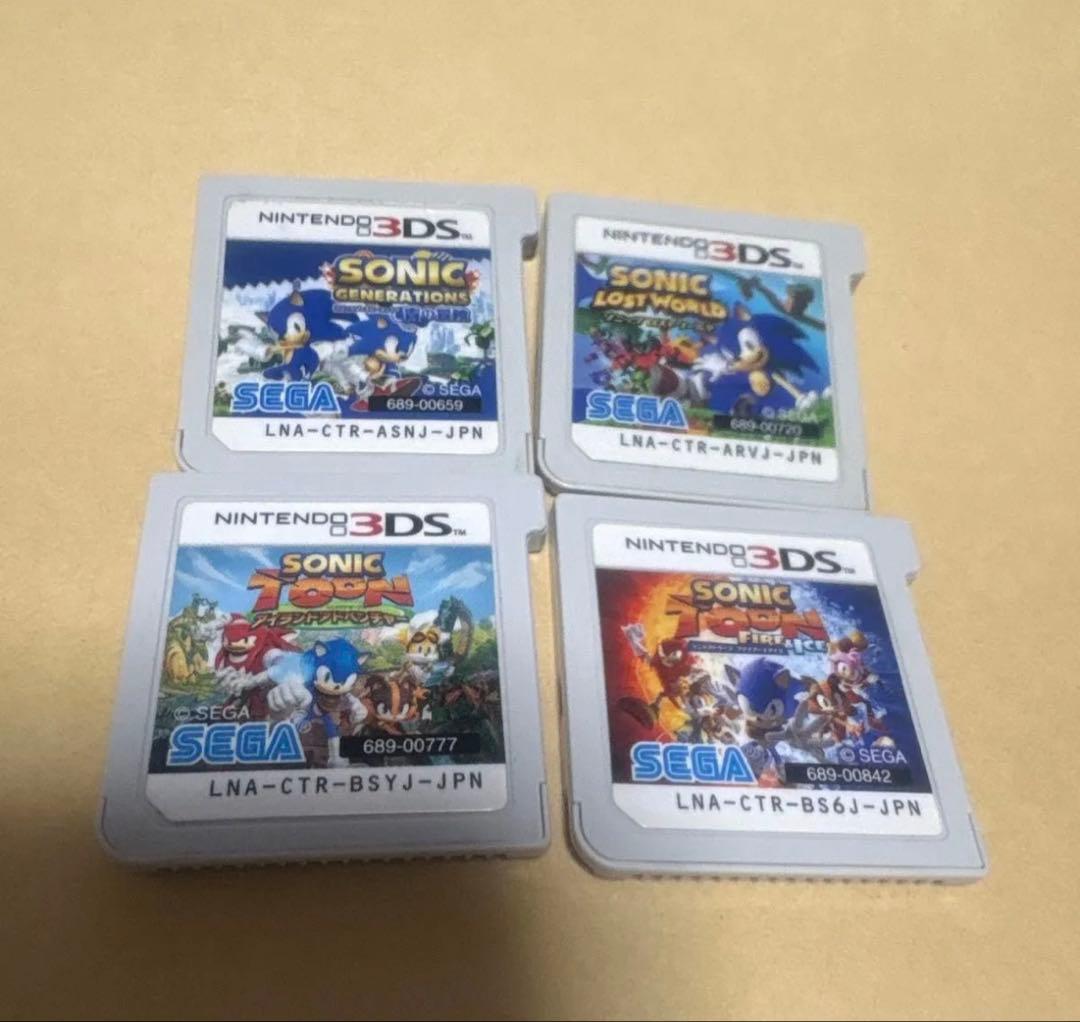 3DS ソフト ソニック まとめ売り セット