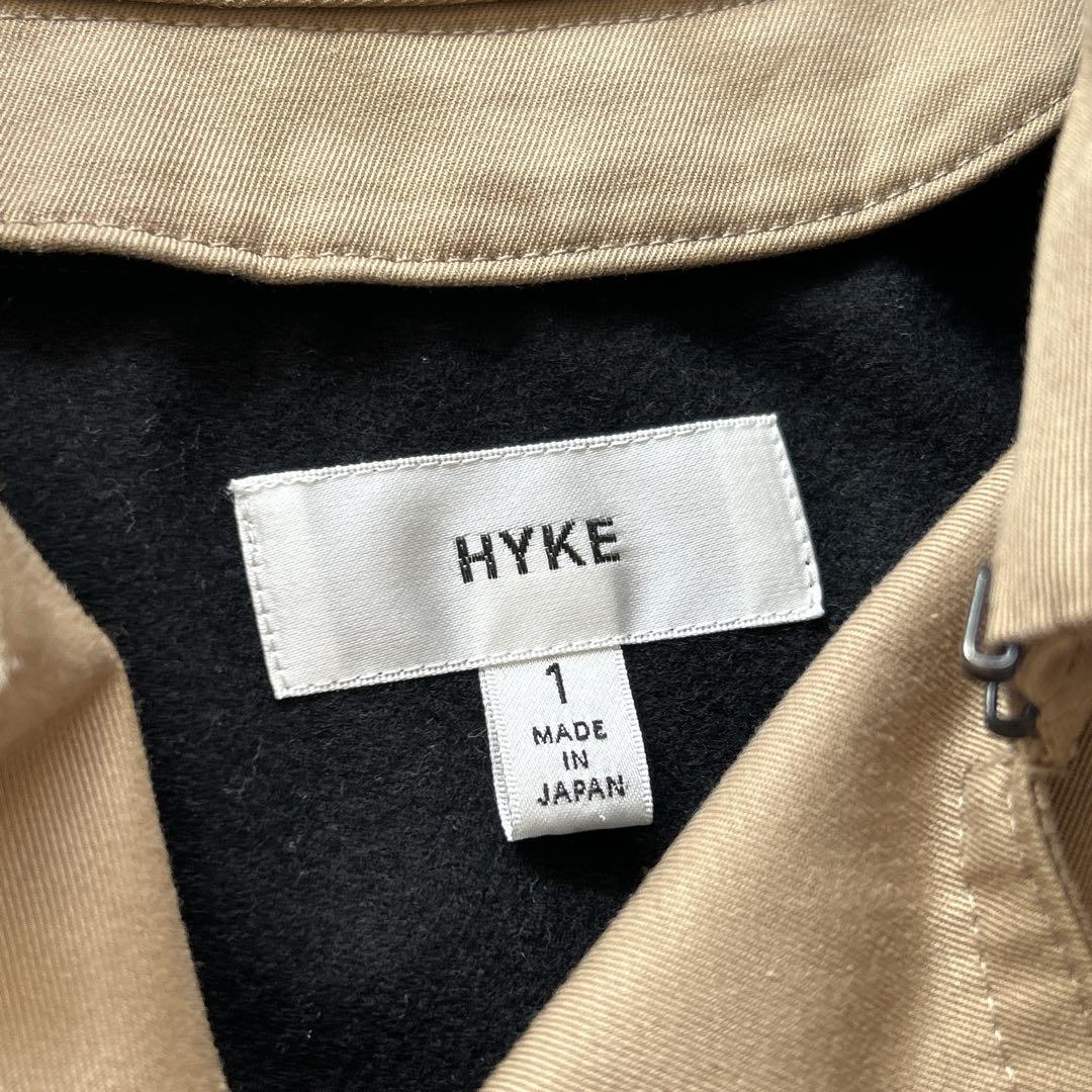 HYKE ハイク トレンチコート コート ベルト ライナー 完備 ベージュ 1