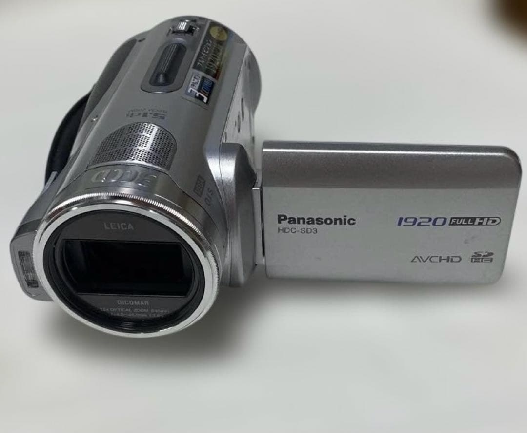 Panasonic HDC-SD3ビデオカメラ本体 ケーブル関係/他アクセサリー