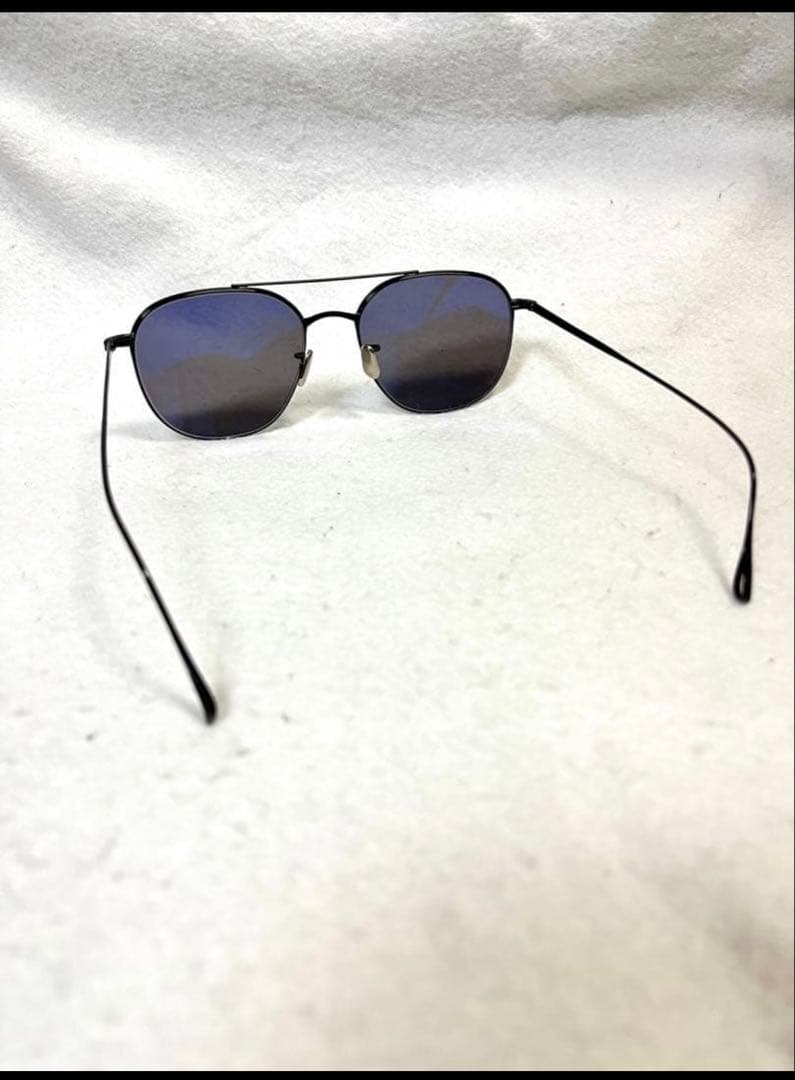 極美品　EYEVAN7285 737 ツーブリッジ　サングラス ミラー