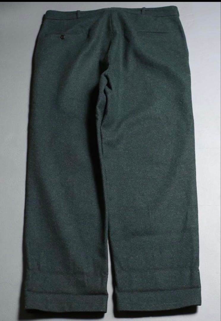 極太◎ 50s~ Vintage wide wool slacks