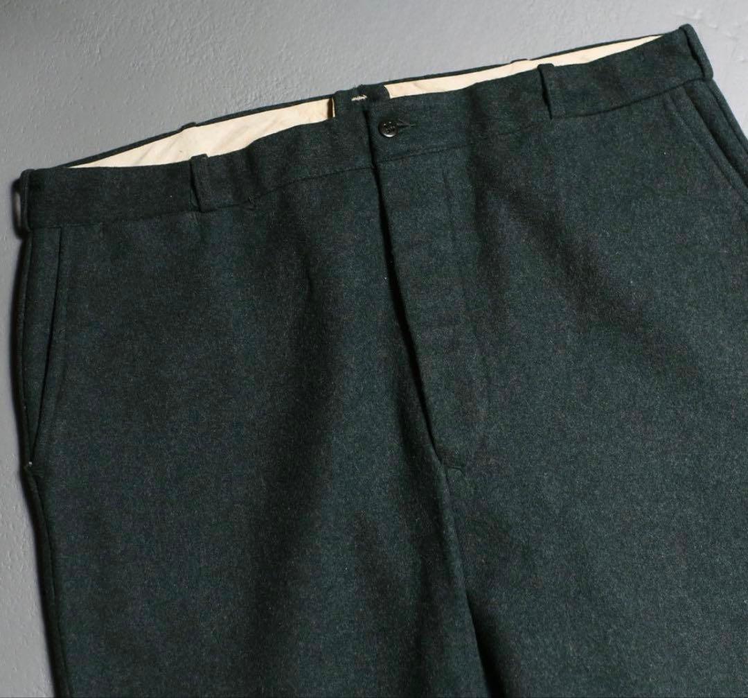 極太◎ 50s~ Vintage wide wool slacks