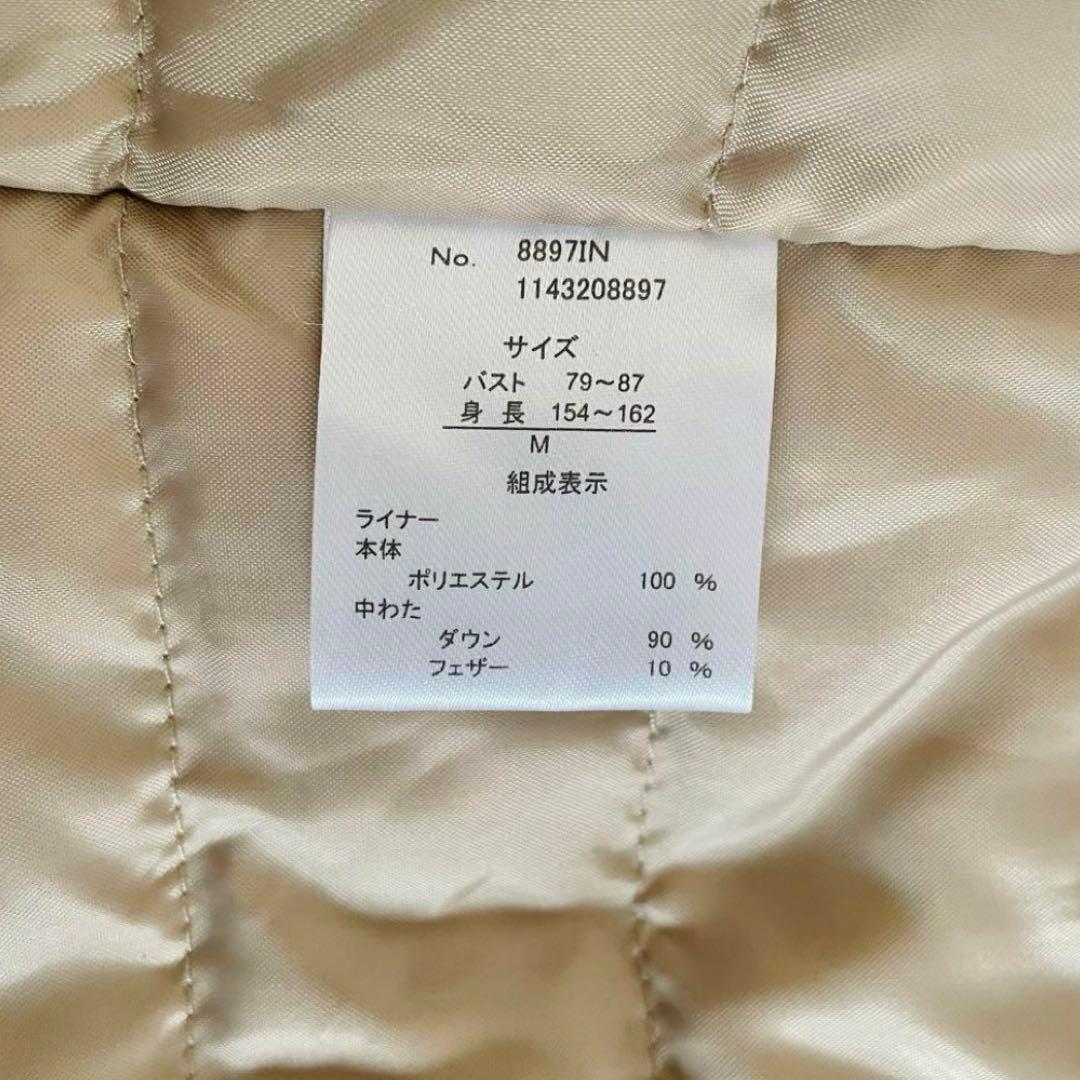 新品未使用　ダウンライナー付き　はっ水加エシルクガウントレンチコート 絹100%