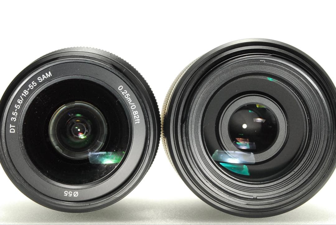 SONY α57 ❤️ダブルレンズキット スマホ転送 ソニー 一眼レフ カメラ