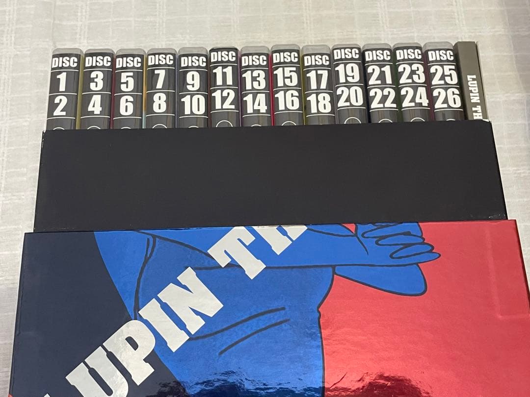 LUPIN THE THIRD second tv，DVD－BOX