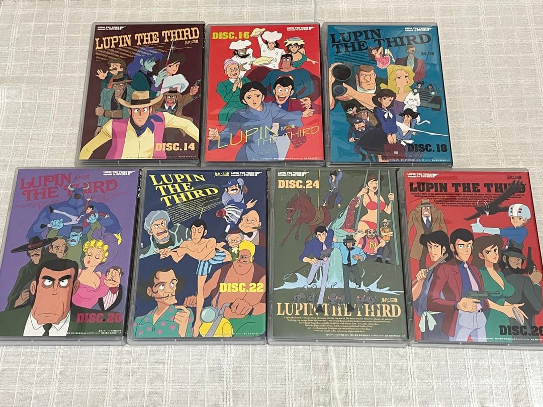 LUPIN THE THIRD second tv，DVD－BOX