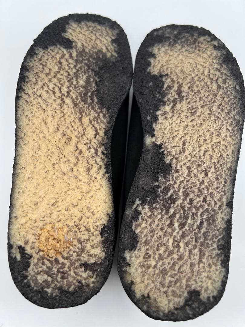 【クラークスClarksワラビーブーツ25.5cm】オリジナルズ　ブラック