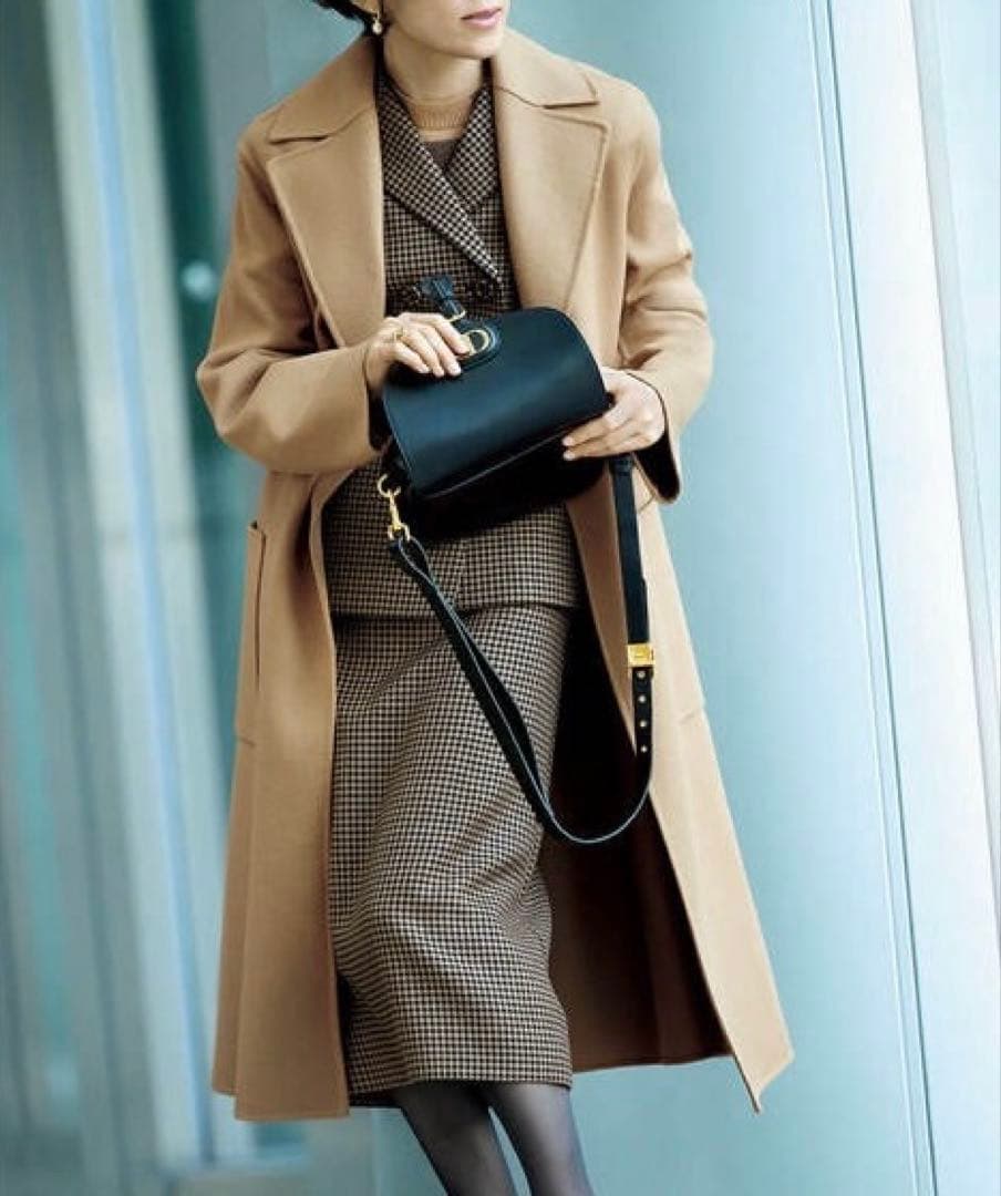 ☆Christian Dior ディオール ダブルフェイス キャメルコート
