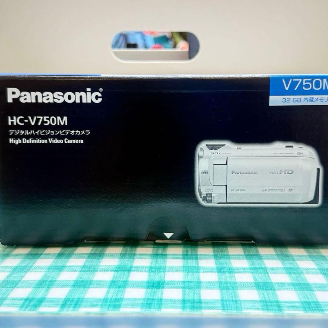Panasonic HC-V750M ビデオカメラ 32GB内蔵 フルHD 美品