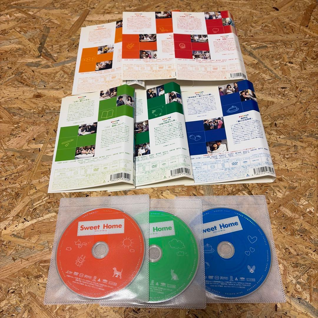 全6巻 スウィート・ホーム DVD レンタル落ち 山口智子
