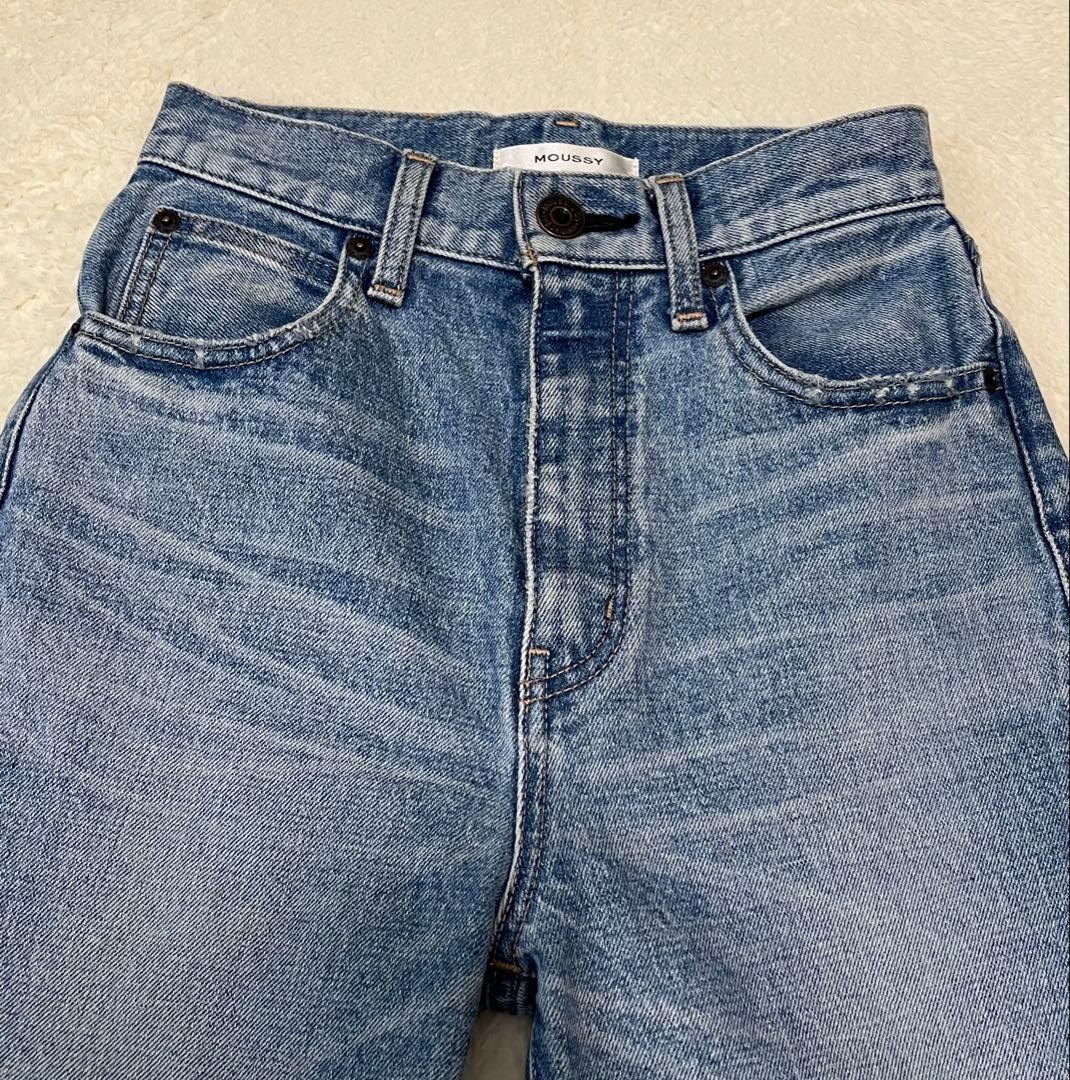 美品✨MOUSSY MVS FLARE デニム フレア サイズ24 ブーツカット