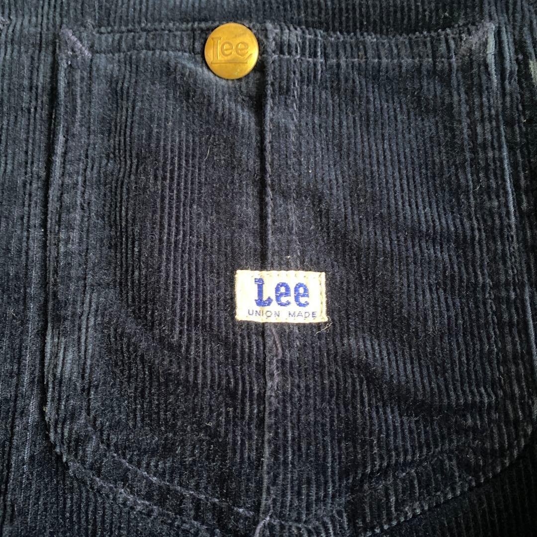Lee コーデュロイ カバーオール ネイビー　セットアップ
