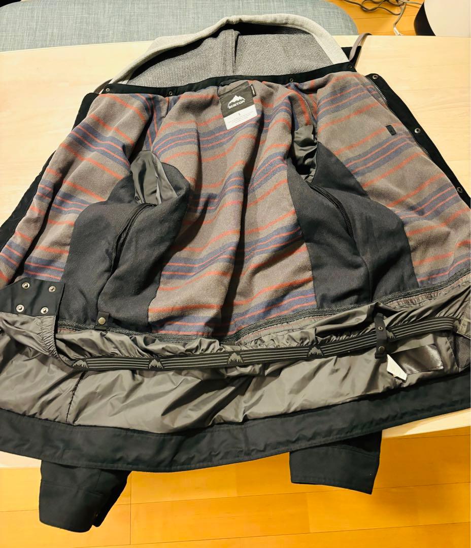 【美品】BURTON ダンモアジャケット 黒 size L
