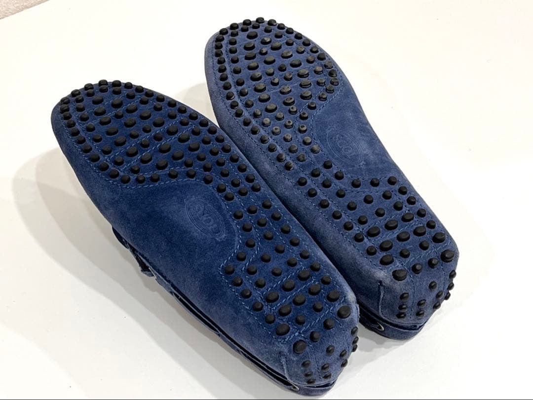 h329 美品　TOD'S トッズ　ゴンミーニ　ドライビングシューズ　メンズ5A
