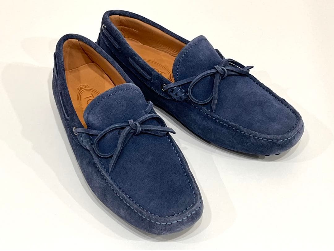 h329 美品　TOD'S トッズ　ゴンミーニ　ドライビングシューズ　メンズ5A