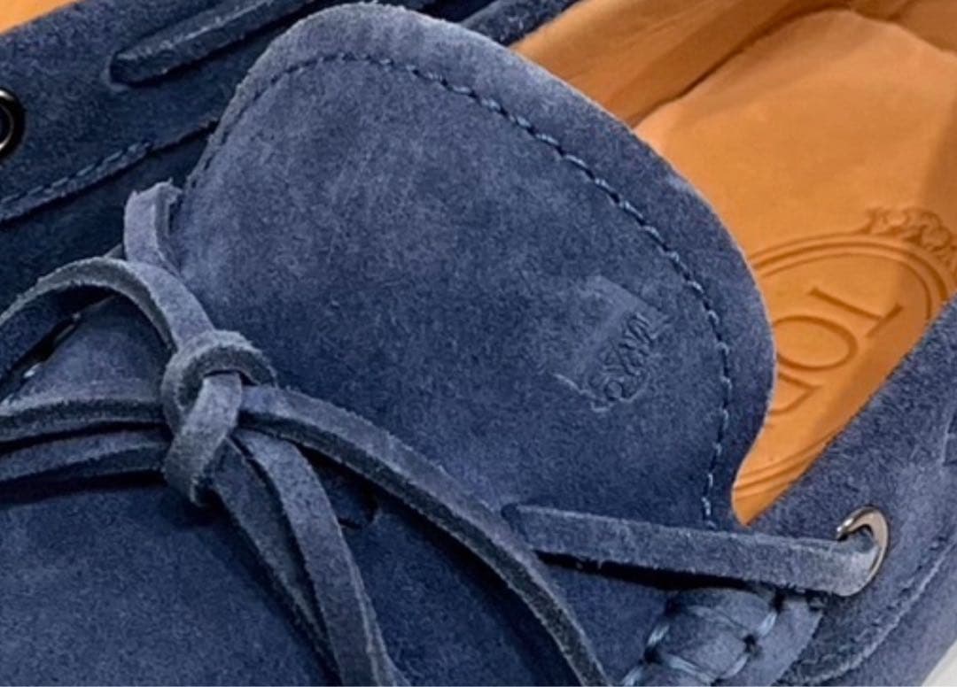 h329 美品　TOD'S トッズ　ゴンミーニ　ドライビングシューズ　メンズ5A