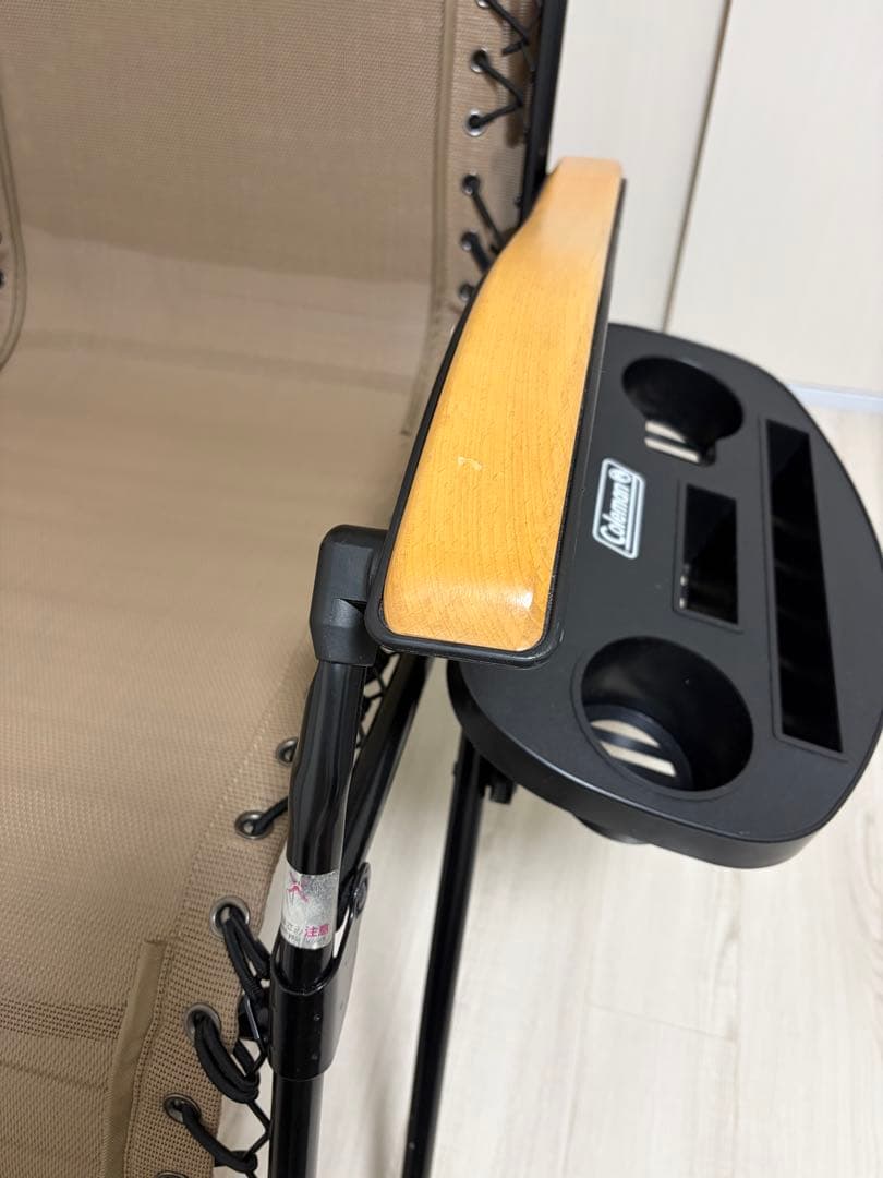 Coleman 日よけ付きアウトドアチェア