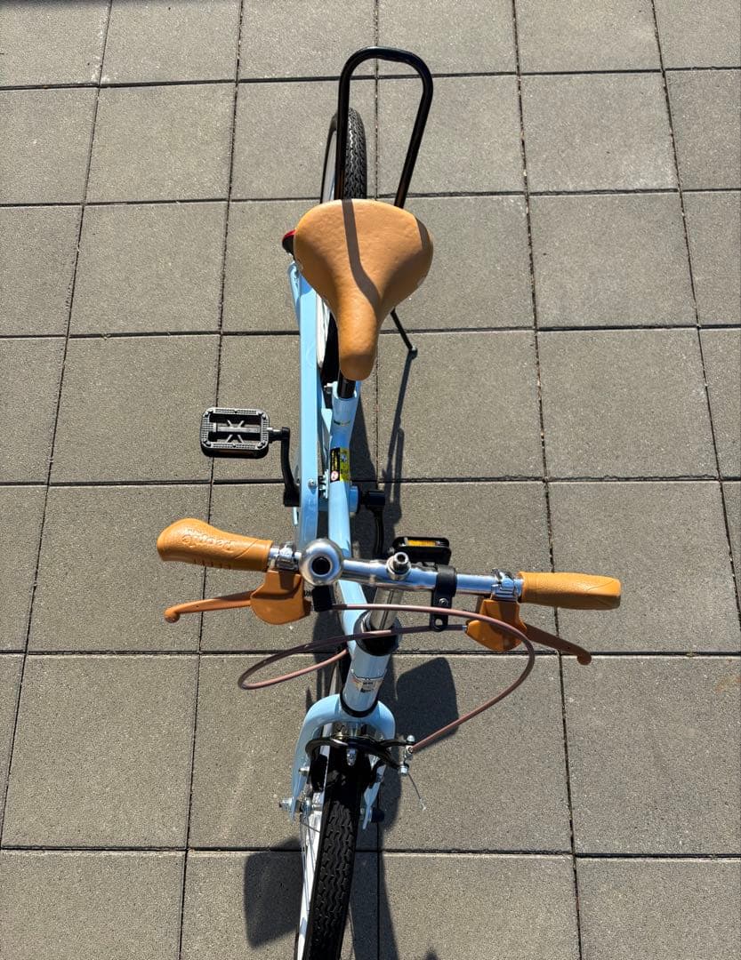 【北海道 直接引取可】18インチ ピープル ケッターサイクル ブルーグレイ