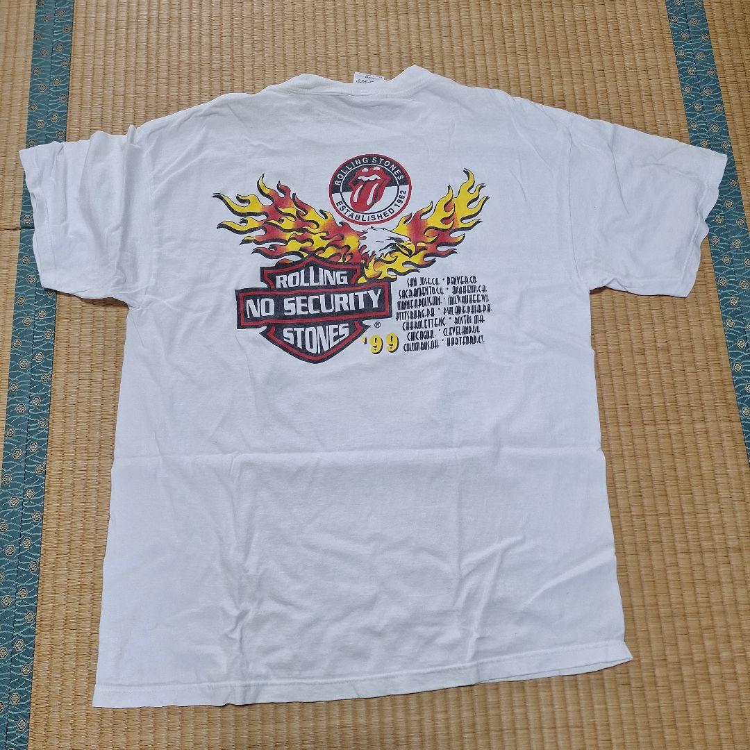 Rolling Stones & Harley Davidson Tシャツ XL
