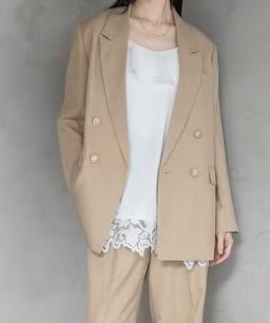 【4/5まで限定価格】美品レースキャミソール/アパートバイローリーズ