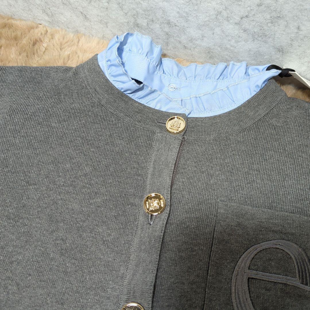 [EIMY ISTOIRE] Attached collar ニットジャケット