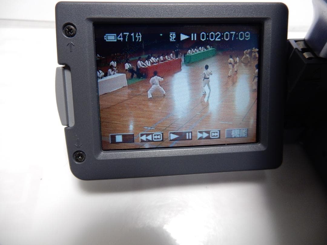 動作品　Mini DV　ソニーデジタルビデオカメラ　SONY DCR-TRV22