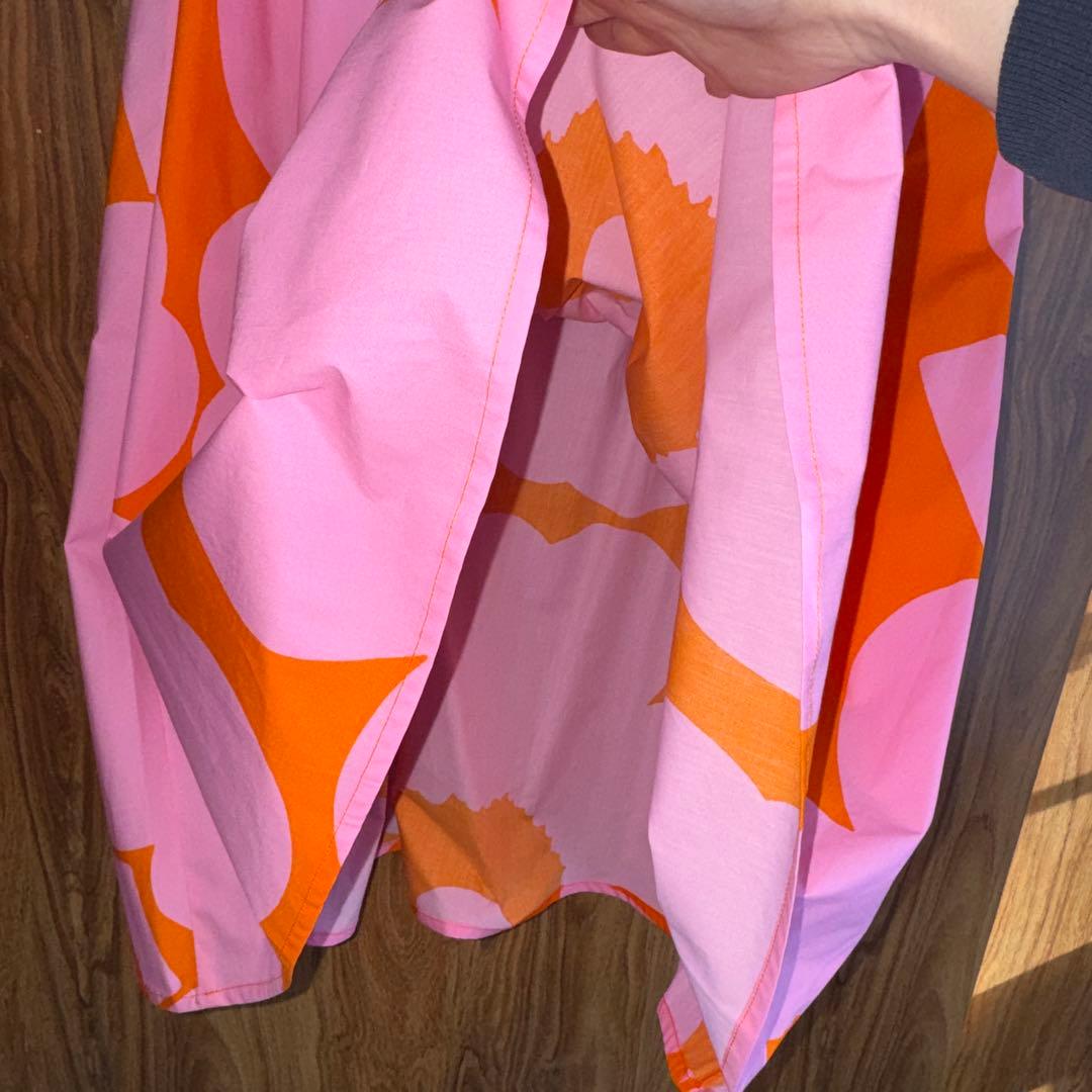 marimekko フラワープリント ロングスカート