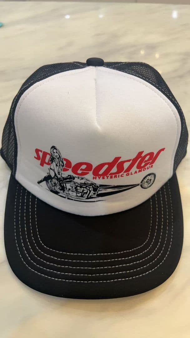 【新品未使用】 ヒステリックグラマー　キャップ　GUITAR GIRL 0020