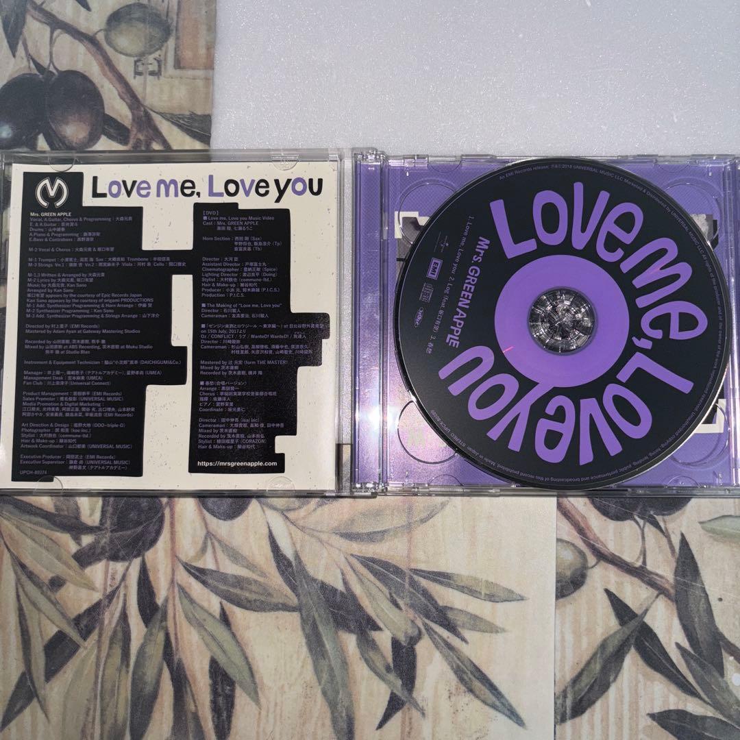 Love me,Love you (初回限定盤) (DVD付) CD