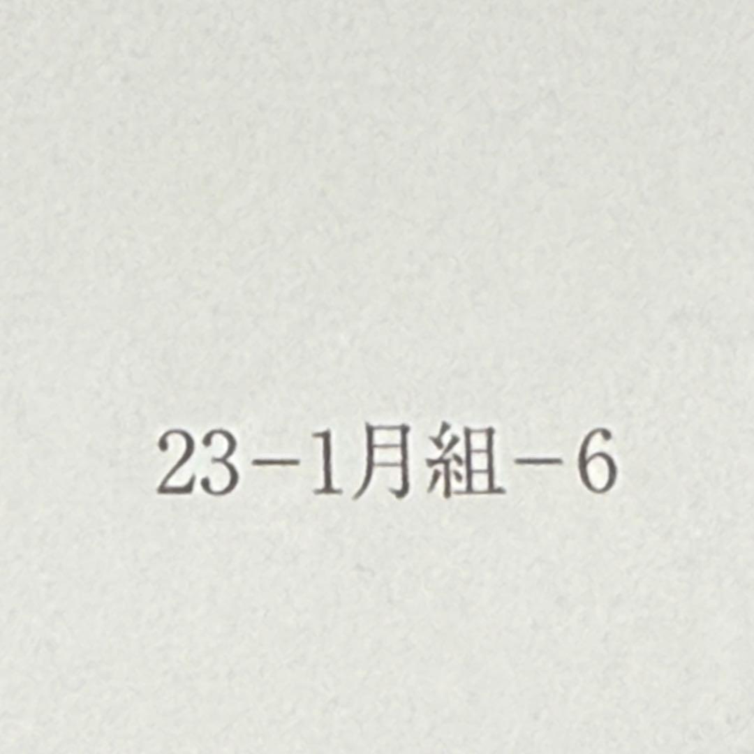 サピックス　新6年生　2024年1月実施　入室・組分けテスト　原本