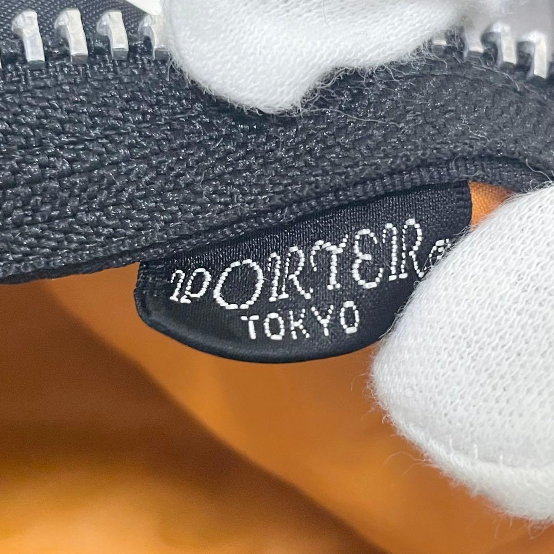 【極美品】PORTER ポーター タンカー ミニボストン ドラム型 肩掛け可