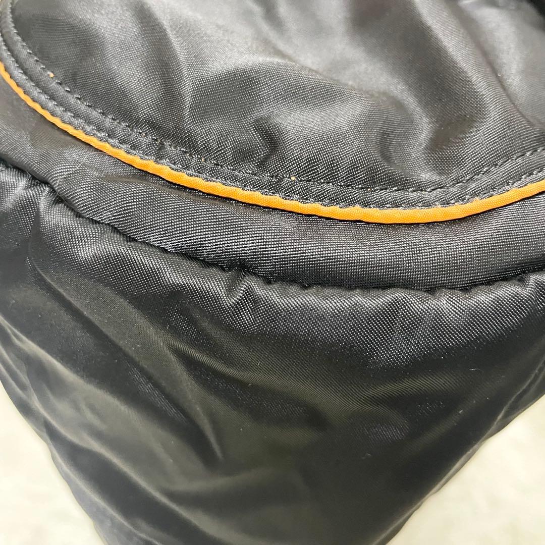 【極美品】PORTER ポーター タンカー ミニボストン ドラム型 肩掛け可