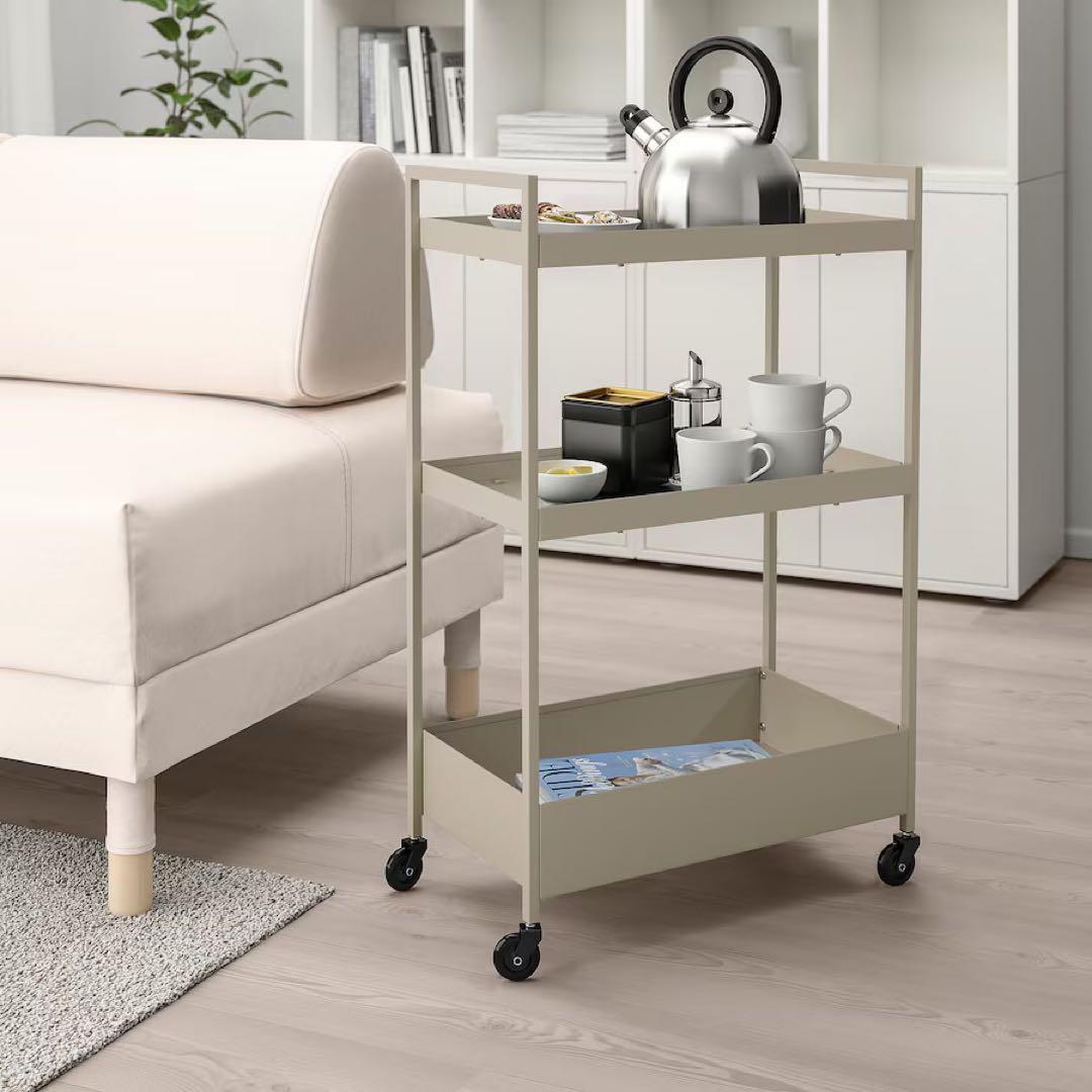 【専用です】IKEA イケア ニッサフォース キッチンワゴン ベージュ