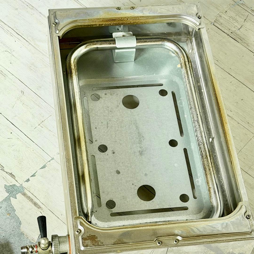 山岡金属工業「王者」LPガス用焼肉機 ガスホットプレート