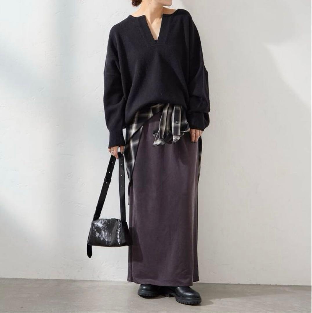 【JOURNAL STANDARD】フィブリルキュプラジャージーマキシスカート